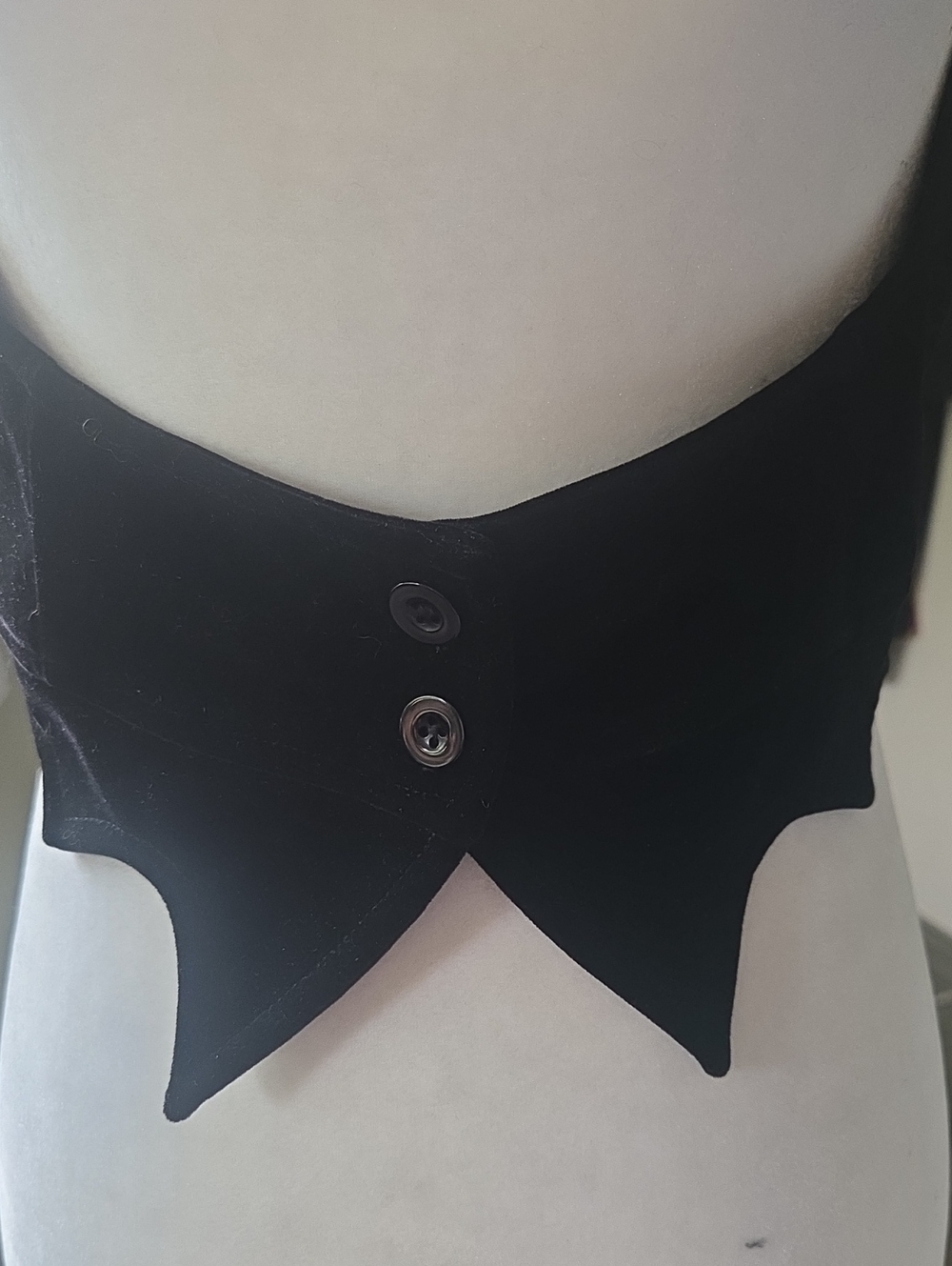 Killstar x Twin Temple Velvet Waistcoat - Picture 3 of 7